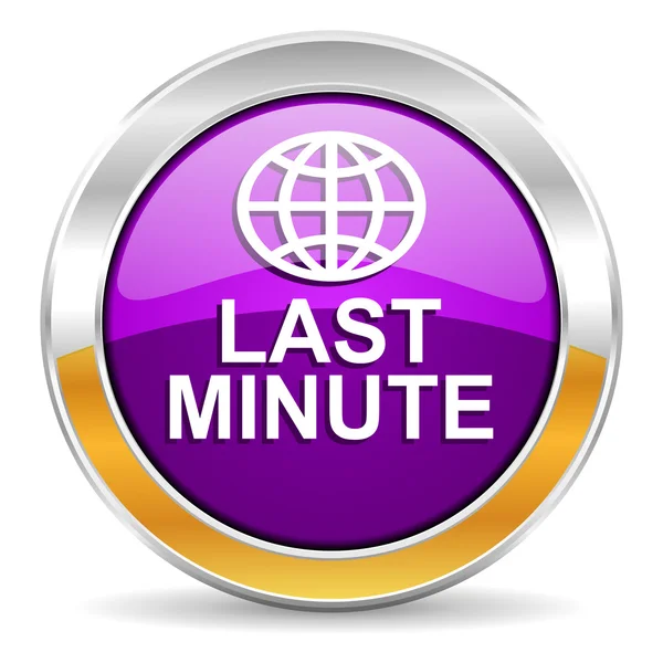 Icono de último minuto — Foto de Stock