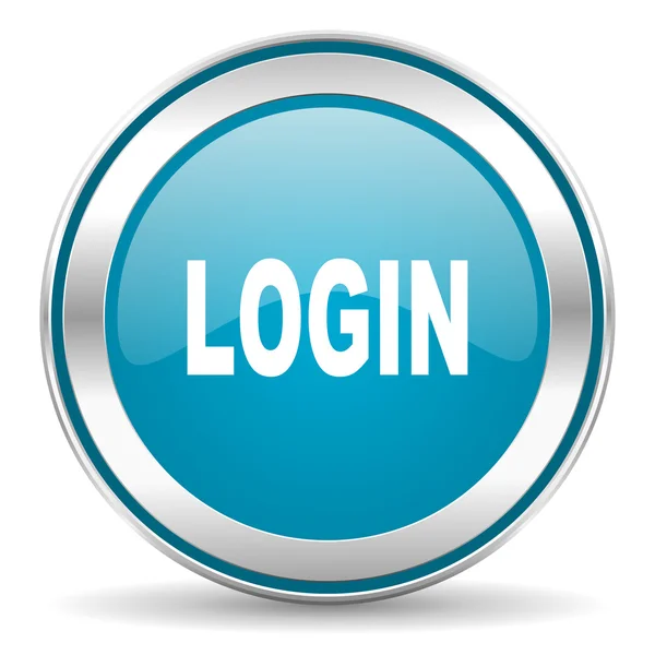 Ícone de login — Fotografia de Stock