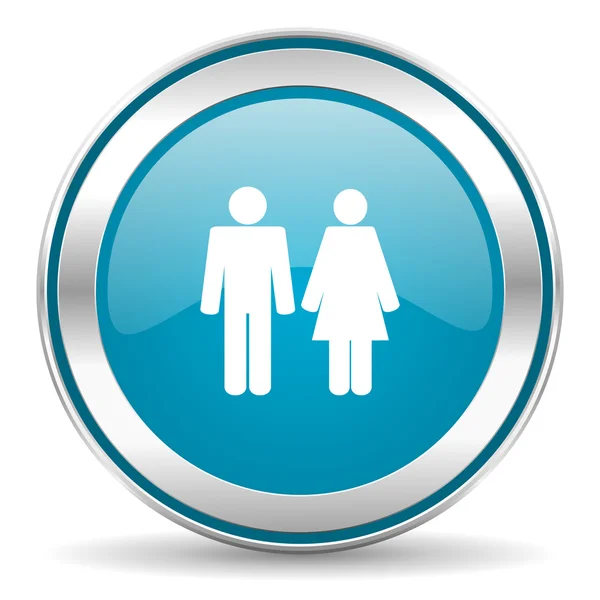 Couple icon — Stock Photo, Image