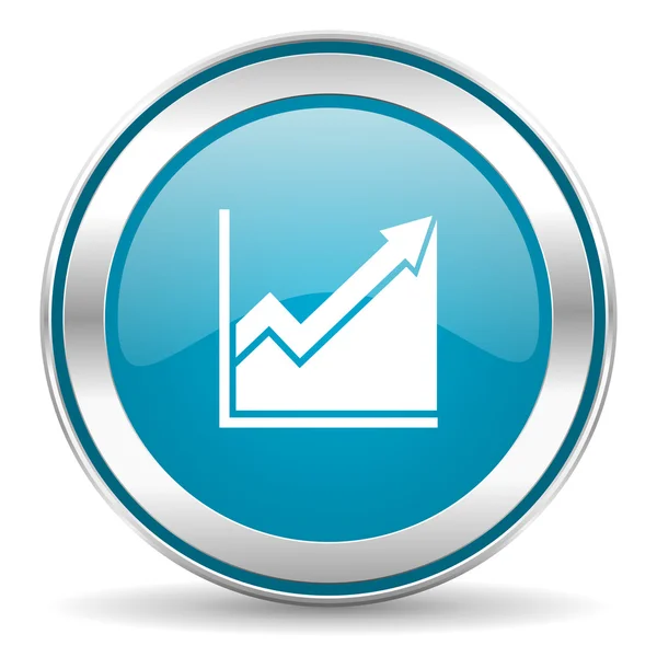 Histogram icon — Stock Photo, Image