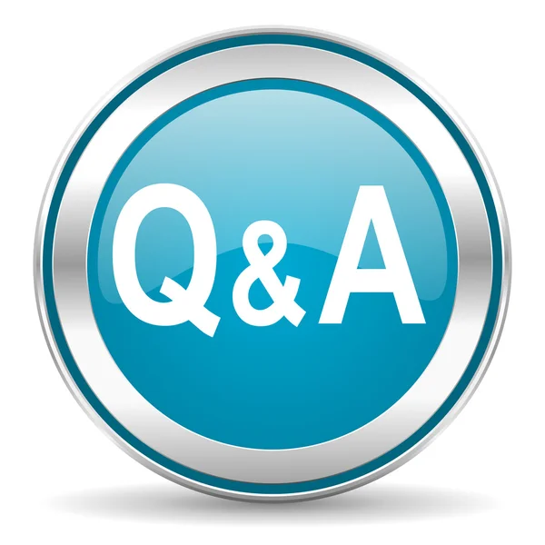 Question answer icon — Stock Photo, Image