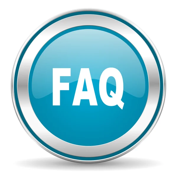 Faq icon — Stock Photo, Image