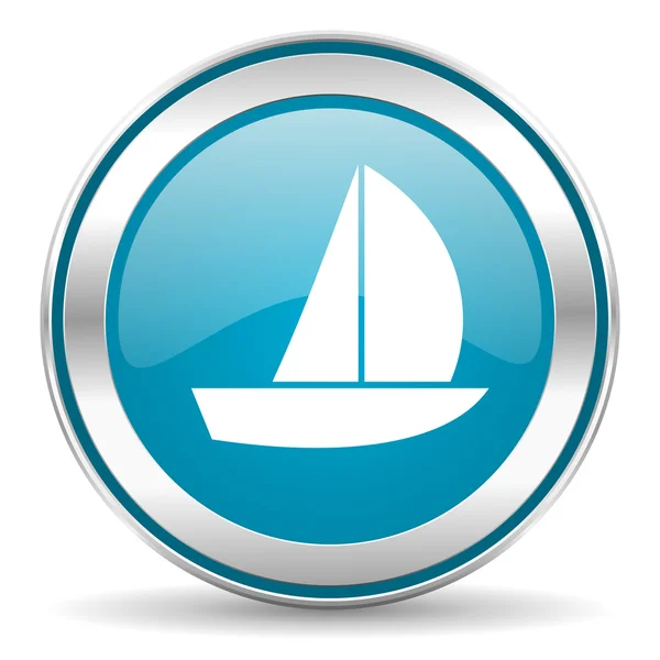 Yacht icon — Stock Photo, Image