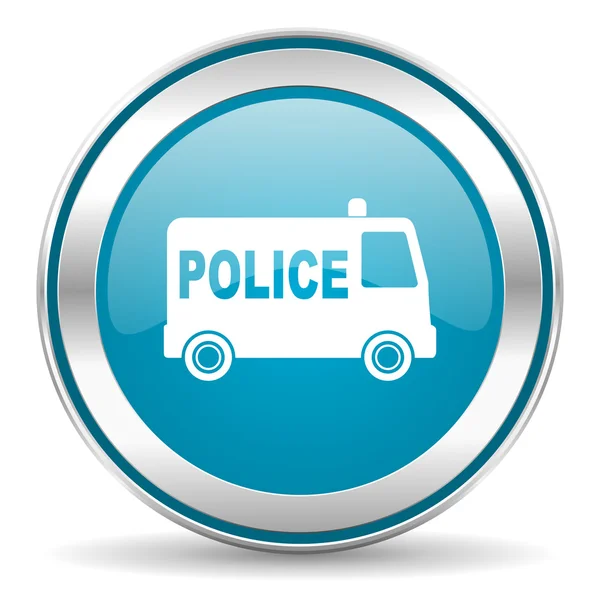 Police icon — Stock Photo, Image