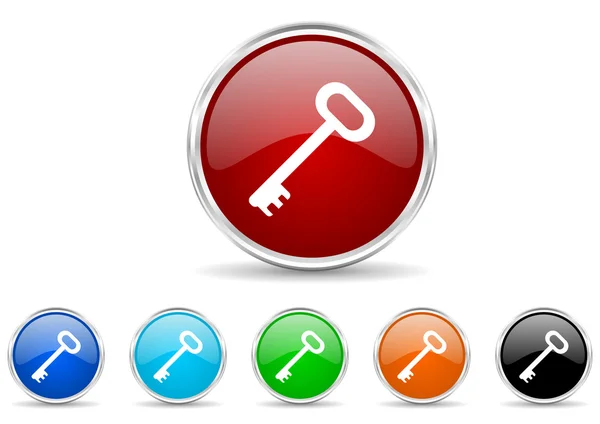 Key icon set — Stock Photo, Image