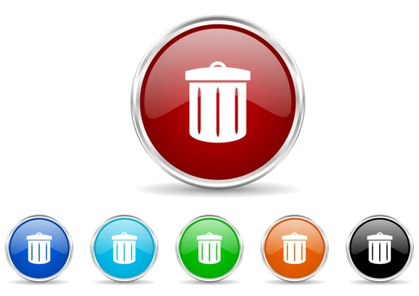 リサイクルアイコンセット — ストック写真