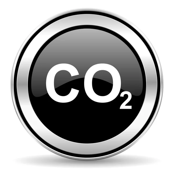 Icona dell'anidride carbonica — Foto Stock