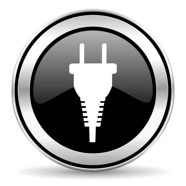 Plug icono — Foto de Stock