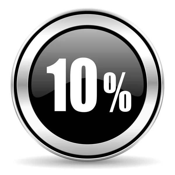 10 percent icon — Stock Photo, Image