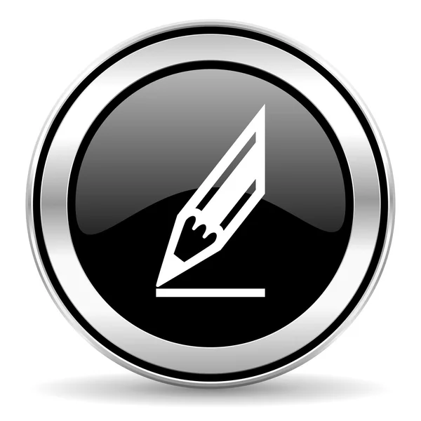 Pencil icon — Stock Photo, Image