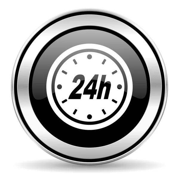 24h icon — Stock Photo, Image