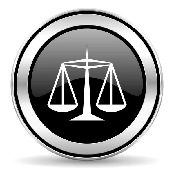 Justice icon — Stock Photo, Image