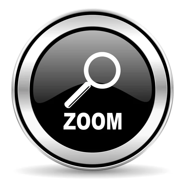 Ícone de zoom — Fotografia de Stock