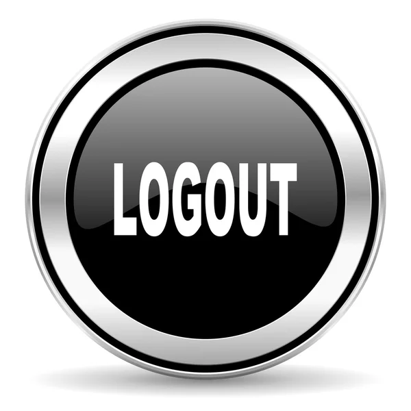 Logout icon — Stock Photo, Image