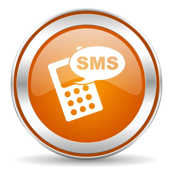 Иконка sms — стоковое фото