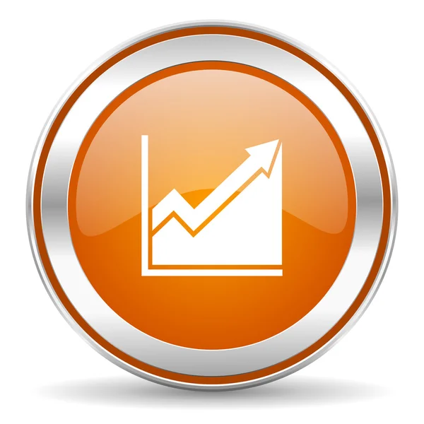 Histogram icon — Stock Photo, Image