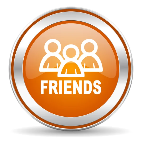 Friends icon — Stock Photo, Image