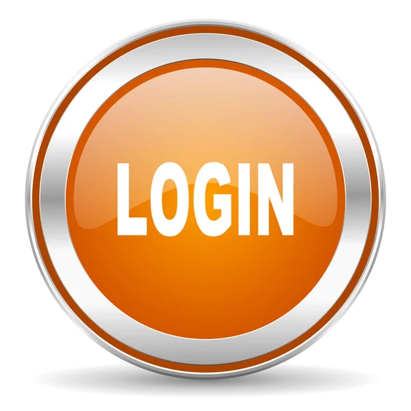 Ícone de login — Fotografia de Stock