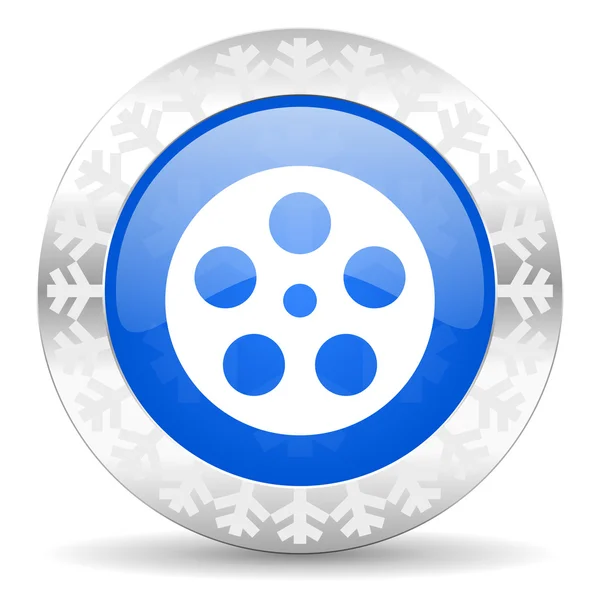 Film christmas icon — Stock Photo, Image