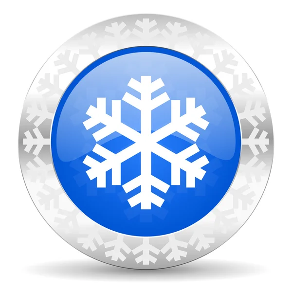 Snow christmas pictogram — Stockfoto