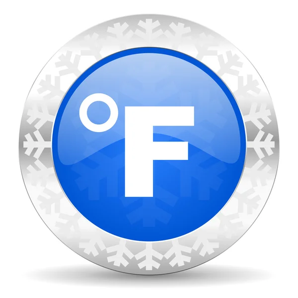Fahrenheit icono de Navidad — Foto de Stock