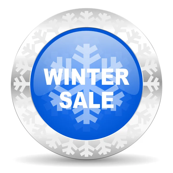 Winter sale christmas icon — Stock Photo, Image