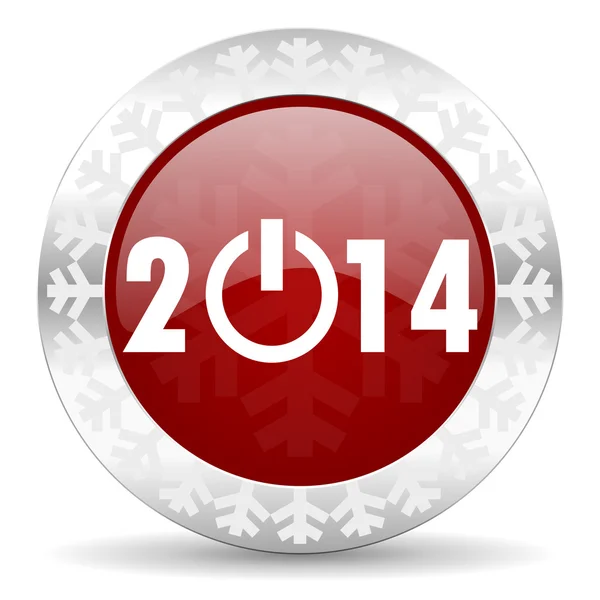 Nowy rok 2014 ikona — Zdjęcie stockowe