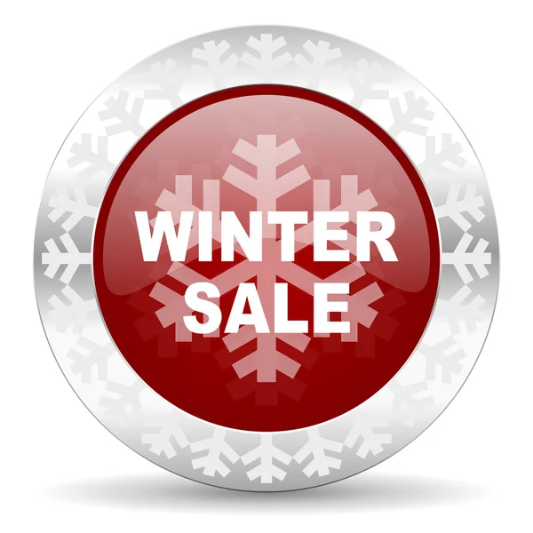 Winter sale icon — Stock Photo, Image