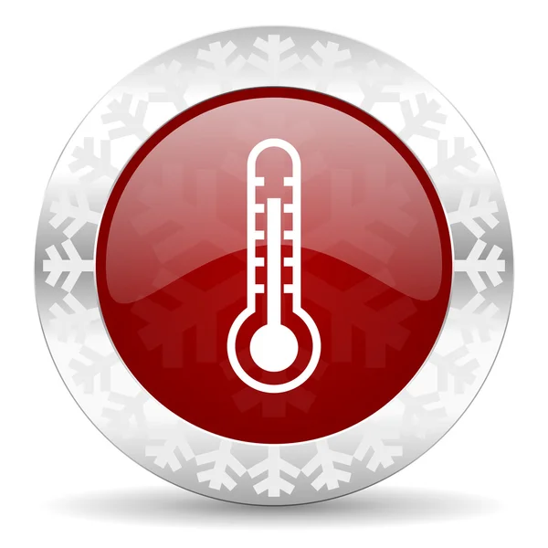 Termometern ikonen — Stockfoto