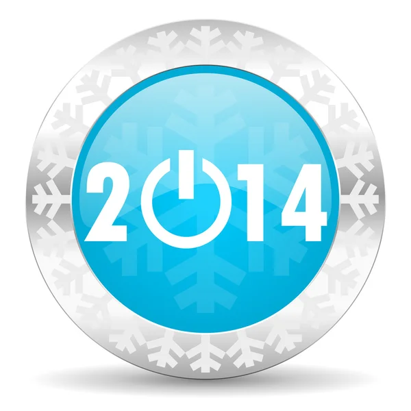 Año 2014 icono —  Fotos de Stock