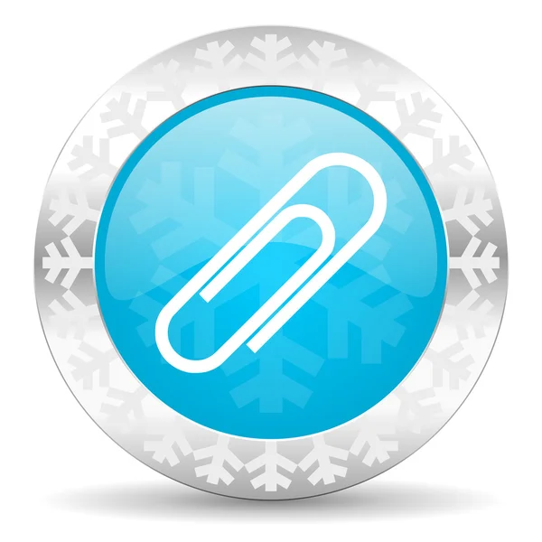 Paperclip icon — Stock Photo, Image