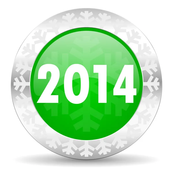 Nový rok 2014 ikona — Stock fotografie