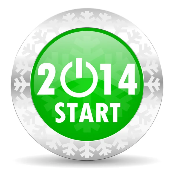 New year 2014 icon — Stock Photo, Image