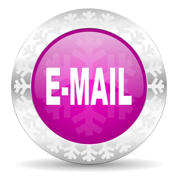 Mail christmas icon — Stock Photo, Image