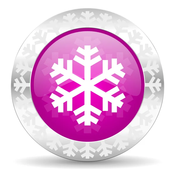 Nieve icono de Navidad — Foto de Stock