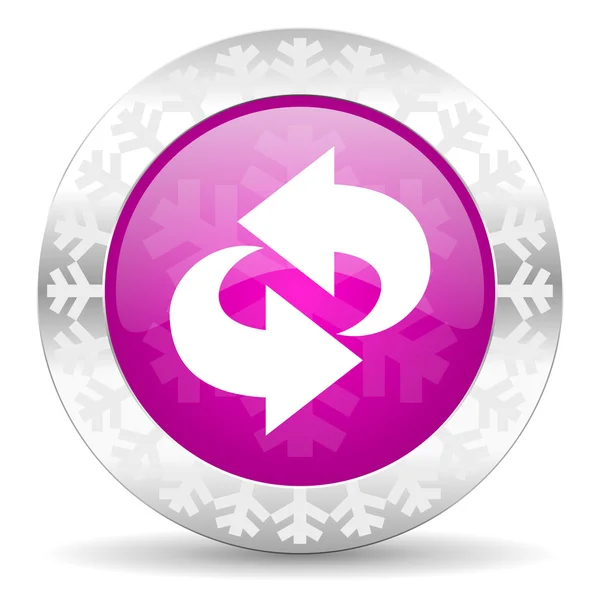 Rotation christmas icon — Stock Photo, Image