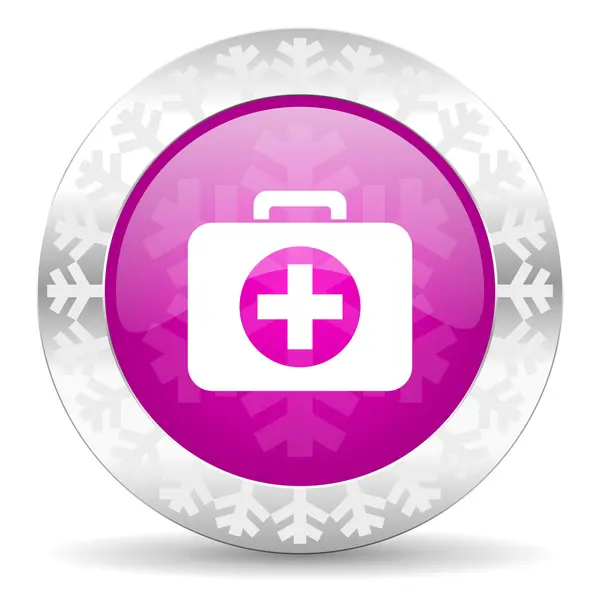 Eerste hulp Kerstmis pictogram — Stockfoto