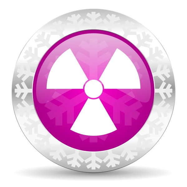 Radiación icono de Navidad — Foto de Stock