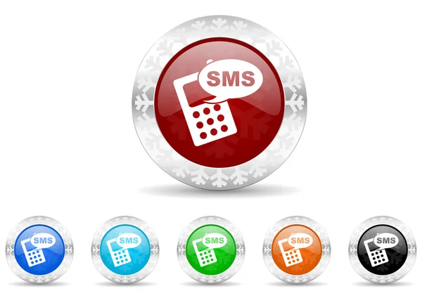 Noel SMS Icon set — Stok fotoğraf
