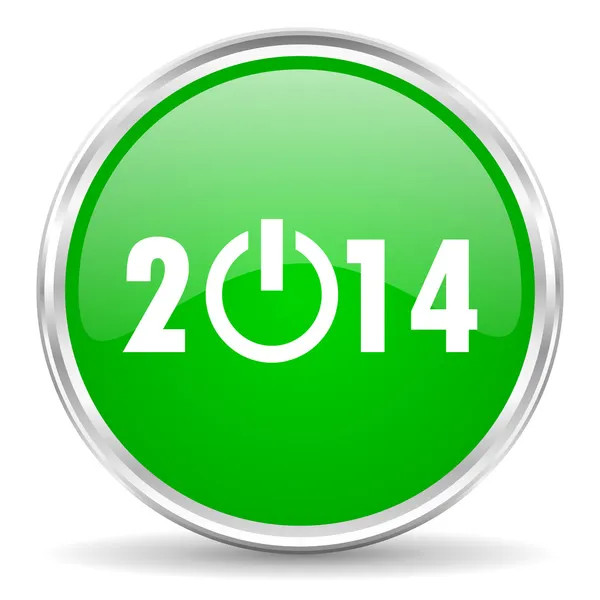 Nya år 2014-ikonen — Stockfoto