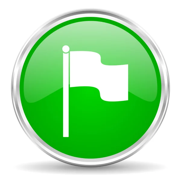 Vlag, pictogram — Stockfoto