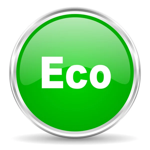 Значок eco — стоковое фото