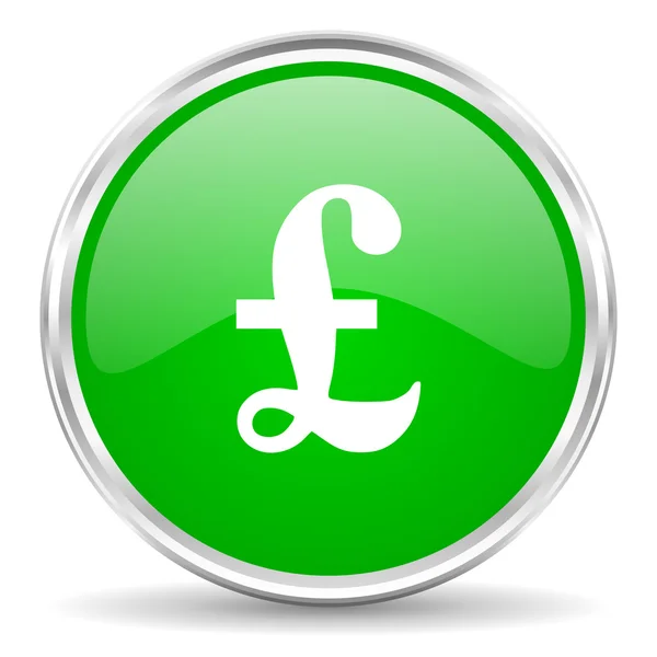 Pound icon — Stock Photo, Image