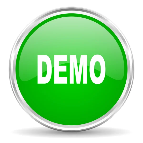 Demo icon — Stock Photo, Image