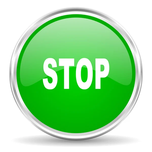 Stop pictogram — Stockfoto