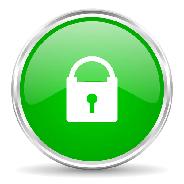 Padlock icon — Stock Photo, Image