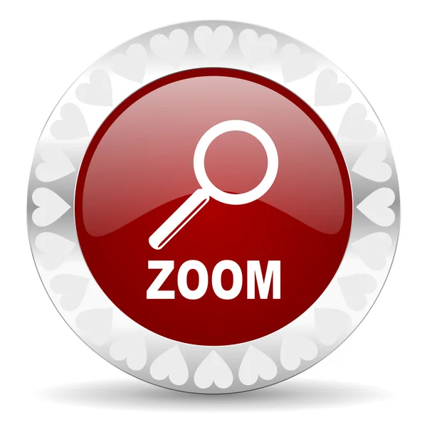 Zoom Valentinstag-Symbol — Stockfoto
