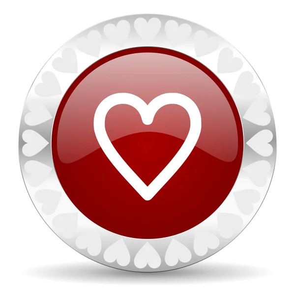 Heart valentines day icon — Stock Photo, Image