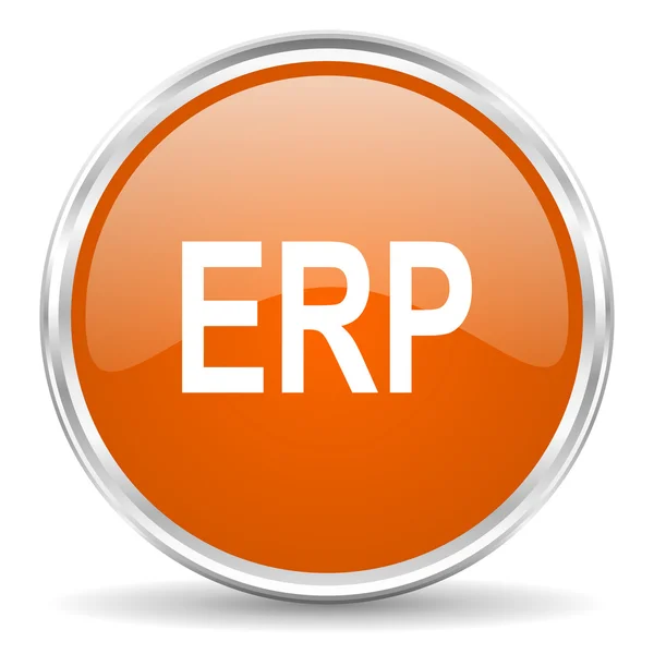 Icono erp — Foto de Stock