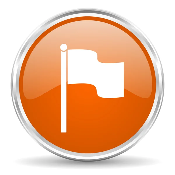 Vlag, pictogram — Stockfoto